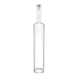 Bouteilles en verre de vin et de gin personnalisées de 350ml 500ml 700ml 750ml avec joint en liège Bonne qualité à prix raisonnable Logo personnalisé Bienvenue - Product Image 1