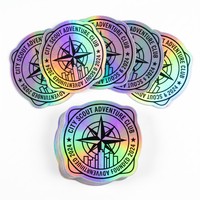 Etiquetas de Película Láser Personalizadas y Impresión de Pegatinas de Vinilo con Corte a Troquel