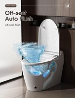 Salle de bain CUPC approuvé Intelligent Automatic Heat Seat Bidet Washing Smart USA & AUSTRALIA Toilette