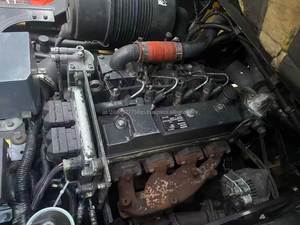 Original Japanese 10 Ton Diesel Powered <b>Pallet</b> Truck Engine Powered Good TCM FD100 <b>Used</b> /MITSUBISHI Retail Industries - Product Image 6
