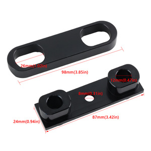 Aosu Cross-border Steering Wheel Bracket <b>Slide</b> For 2001-2006 Honda Civic Acura RSX DC5 EP3 <b>Plastic</b> Mount - Product Image 5