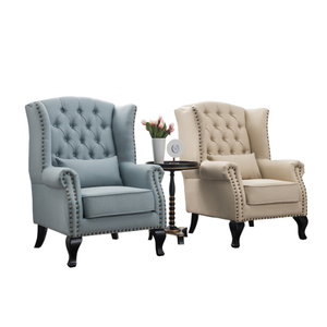 <span class=keywords><strong>Fauteuil</strong></span> en <span class=keywords><strong>cuir</strong></span> avec pieds en bois massif, design contemporain, pour salon et chambre à coucher, réception - Product Image 5