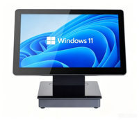 POS-терминал LICON WLL-S600D с сенсорным экраном 15,6 дюйма, Android/Windows, Wi-Fi 6, 11,6-дюймовый дополнительный дисплей, кассовый аппарат для розничной торговли