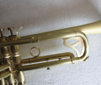 Tide Music Professional B Flat Trumpet Original Brass Brush Lacquered With Amado Drainage System TR8450