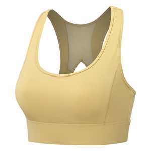 Women Workout Training Bra V Neck U <b>Back</b> Sports Fitness Gym Yoga Wear Active Wear Removable Bra Pads Fashion Fitness Activewear - Product Image 3