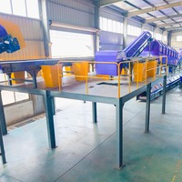 Usine de recyclage MSW professionnelle de 10 à 500 TPD, ligne de tri des déchets urbains, plateforme de tri manuel