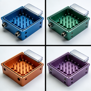 Boîte de câblage industrielle en aluminium étanche avec bornes de connexion pour câblage d'équipements extérieurs - Product Image 6