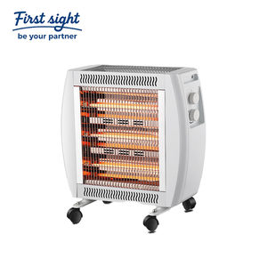 Máy sưởi thạch anh hai ống hai mặt, mẫu mới năm 2025 |   Bánh xe làm nóng nhanh |   Thông gió |   Máy sưởi không gian di động 2000W dành cho - Product Image 1