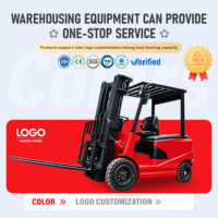 Forklift CE ISO Bersertifikasi 1.5 2 Ton, Stabilitas Angkat Tinggi, Tiang 3 4 6 m, Daya Seragam, Aman, Penumpukan Barang Tingkat Tinggi