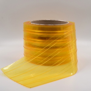 Rideaux de porte en PVC souple anti-insectes de couleur <span class=keywords><strong>orange</strong></span> jaune fabriqués en Chine - Product Image 1