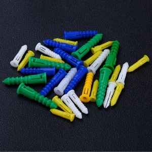 Chevilles murales en PE de haute qualité 6x40mm, cheville d'expansion en plastique compatible avec divers matériaux, <span class=keywords><strong>poteau</strong></span> amovible thermolaqué - Product Image 6