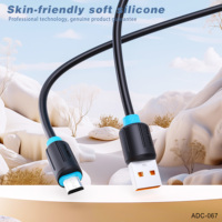 Câble Micro USB Type-C TPE de bonne qualité 3A, résistant aux pannes, charge rapide et transfert de données pour iPhone/Samsung/Xiaomi/Huawei