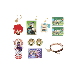 Prodotto più recente 2025 Genshin impatto prodotti con licenza genuina prodotti con supporto combinato casuale in acrilico portachiavi Jigsaw <span class=keywords><strong>Anime</strong></span> prodotti - Product Image 5