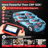 Nouveau scanner de diagnostic OBD2 LAUNCH CRP123X PLUS avec diagnostic de 4 systèmes et test de batterie VIN automatique pour des mises à jour gratuites à vie