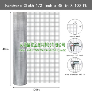 Tela de hardware de calibre 27 24x100 <span class=keywords><strong>malla</strong></span> metálica galvanizada para abejas - Product Image 6