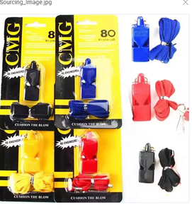 Оптовая цена 80 Survival Fox свисток пластиковый футбольный рефери тренер свисток - Product Image 2