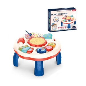 Mesa <span class=keywords><strong>de</strong></span> Aprendizaje Multifuncional, Juguete Educativo Temprano <span class=keywords><strong>para</strong></span> Bebés, Mesa <span class=keywords><strong>de</strong></span> Actividades Musicales, Mesa <span class=keywords><strong>de</strong></span> Juegos <span class=keywords><strong>para</strong></span> el Aprendizaje y el Desarrollo Cognitivo <span class=keywords><strong>de</strong></span> los Bebés - Product Image 1