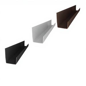 Système de gouttières en aluminium Renoplast RK65, gouttière imperméable pour toits, terrasses, balcons, drainage durable, garantie 5 ans - Product Image 1