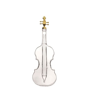 Bouteille de verre vide en forme de violon ou de guitare de 750 ml, personnalisable avec logo et décoration, pour vodka, brandy, <span class=keywords><strong>tequila</strong></span> - Product Image 4