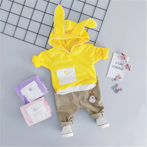 Ropa de bebé de la India: Conjunto de sonajeros Marvel, sudaderas y pantalones desgastados al por mayor, estilo motocross, de Wholesale Clothing - Product Image 5