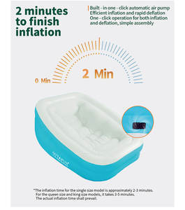 OUTAFUN توافد PVC محمولة قابلة للنفخ أريكة مريحة قابلة للنفخ للتخييم في الهواء الطلق - Product Image 5