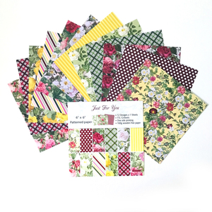 GF-patrón de papel hecho a mano de un solo lado, 6 pulgadas, fabricación de tarjetas, álbum de recortes - Product Image 1
