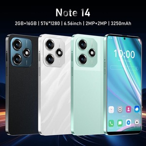สมาร์ทโฟน Note 14 รุ่นครอสบอร์เดอร์ หน้าจอ HD ขนาด 6.56 นิ้ว แรม 2GB รอม 16GB สมาร์ทโฟนแอนดรอยด์ประสิทธิภาพสูง รองรับ 2 ซิม รุ่น Global - Product Image 3