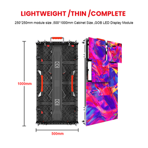 P1.25 p10 Outdoor Voll farbe Indoor 3D flexible transparente LED-Panel große Anzeige System Bildschirm anzeige - Product Image 3