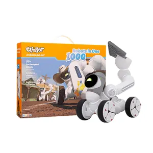 高品质全高级Clicbot机器人智能伴侣玩具机器人互动组装陪伴