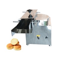 Petite machine à découper les hamburgers, trancheuse électrique pour pains à hot-dogs et hamburgers, machine à découper le pain