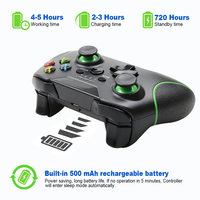 Control Inalámbrico 2.4G para Consola Xbox One, Joystick para Ps3, PC, Teléfono Inteligente Android