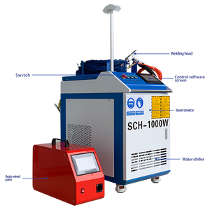 BLUETIMES 1000w 1500w 2000w 3000w <span class=keywords><strong>4</strong></span> en 1 Machine de soudage Laser nettoyant Cutter <span class=keywords><strong>chemin</strong></span> nettoyant portable facile à utiliser soudeur - Product Image 4