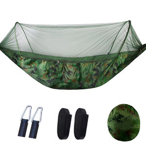 Usine En Gros Camping Pop up <span class=keywords><strong>Hamac</strong></span> Avec Moustiquaires/Moustiquaires 210T Nylon 250KG Capacité De Charge <span class=keywords><strong>Jungle</strong></span> <span class=keywords><strong>Hamac</strong></span> Avec Moustiquaires - Product Image 1