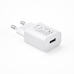 อะแดปเตอร์ชาร์จโทรศัพท์มือถือ 5V 1A 2A ช่องเสียบ USB พร้อมใบรับรอง CE EU GS 2A ปลั๊ก EU US  ที่ชาร์จแบบติดผนัง 5V 1A 2A - Product Image 5