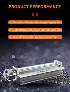 900mm AC 220V 115V ventilador de horno tangencial ventilador elevador ventilador de flujo cruzado - Product Image 5