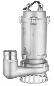 China fabrica bombas sumergibles de corte de aguas residuales y desagües de acero inoxidable serie WQ(D) con brida estándar nacional - Product Image 5