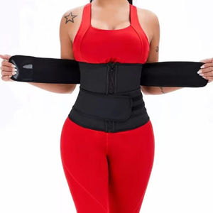 Ceinture amincissante pour femme en latex, type gaine, avec 9 baleines en acier, corset de modelage de la taille - Product Image 1
