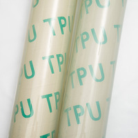 Película adhesiva de fusión en caliente, Material sólido de Tpu, tamaño personalizado, resistente a las roturas