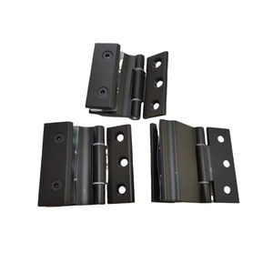 مفصلات سوداء لتركيب 8-12 من الزجاج إلى الجدار لـ ، - Product Image 1