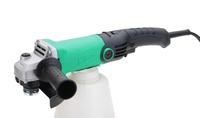 Meuleuse d'angle électrique portable industrielle robuste 550W 115/125mm avec moteur à balais et interrupteur à gâchette pour bricolage