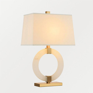 TOGETHER Home Décoratif Salon Chevet Bureau Lumière Arche Blanc Marbre Lampe De Table Designer <span class=keywords><strong>Led</strong></span> Lampe De Table - Product Image 1