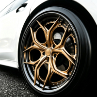 Rines Forjados Personalizados de 17 18 19 20 21 22 Pulgadas 4x100 4x114 5x108 5x112 5x114.3 5x115 5x120 5x127 5x130 CF4 de Alto Rendimiento con Diseño Cóncavo Profundo