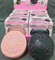 Jouet Squishy Géant en Forme de Biscuit, Doux et Sensoriel, Anti-Stress, Cadeau Nouveauté en Forme d'Aliment, Vente en Gros