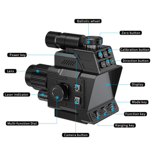 กล้องส่องกลางคืนแบบดิจิตอล DISCOVERYOPT DND350BC 2-8X 3MP หน้าจอ LCD 2 นิ้ว ระยะคำนวณ 1000 เมตร พร้อมเลเซอร์วัดระยะ DND350BC Laser Ra - Product Image 3