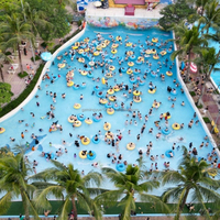 Vente chaude Équipement de parc aquatique d'amusement intérieur, piscine à vagues artificielles, machine à vagues de surf, fabriqué en acier de haute qualité