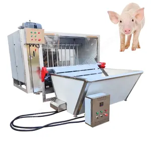 Pig slaughter equipment pig slaughterhouse equipment from china pig de hairing machine