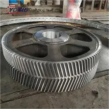 Nhà sản xuất thiết bị OEM lớn vòng bánh răng đường kính lớn bánh rèn thép bánh răng vòng - Product Image 3