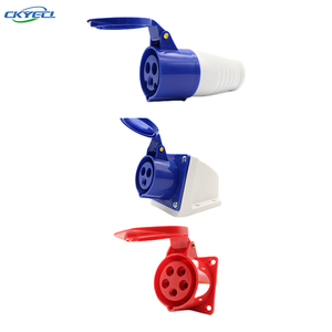 Ky1 3P 2P + E 4P 3P + E 16A không thấm nước công nghiệp nối 220V công nghiệp tiếp xúc với ổ Cắm Công Nghiệp giấu ổ cắm 5pin 3P + E + N - Product Image 3