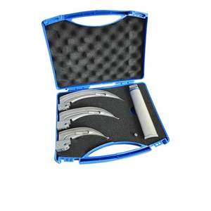 Boa QualityvMacintosh Laringoscópio Com 5 Lâminas Convencional Macintosh Laringoscópio Set Melhor Qualidade Preço Barato - Product Image 1