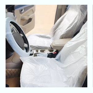 Tek kullanımlık araba klozet kapağı su geçirmez evrensel araba PE plastik yumuşak koltuk örtüsü klozet kapağı onarım koruyucu kapak - Product Image 3